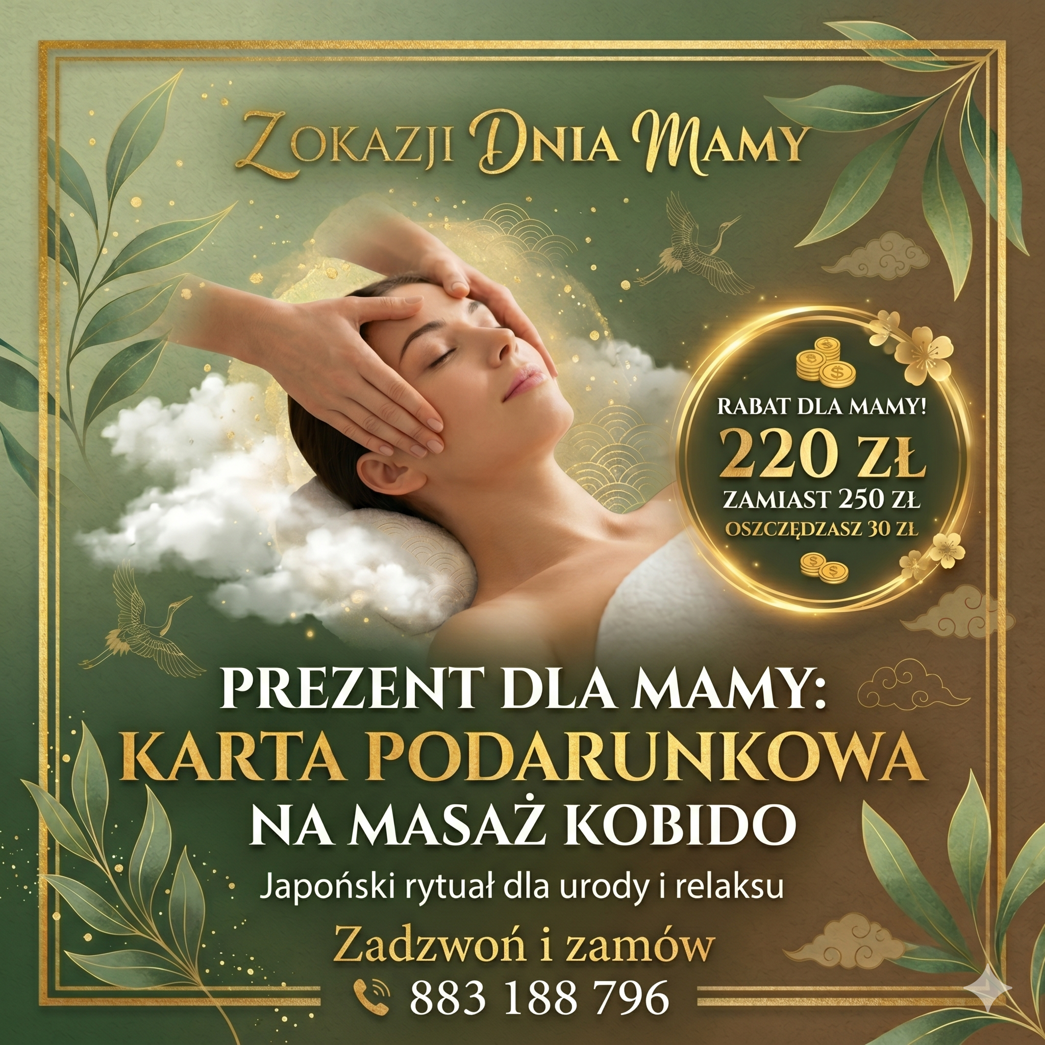 Read more about the article Podaruj Mamie piękno, które płynie z relaksu