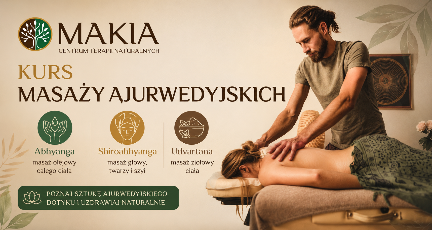 Read more about the article Kurs Masaży Ajurwedyjskich